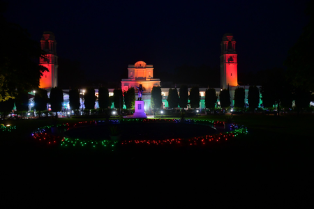 Delhi Speaker greets citizens on I-Day, illuminated Assembly premises attracts citizens Delhi Speaker greets citizens on I-Day, illuminated Assembly premises attracts citizens