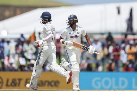 1st Test: Padikkal, Rahul carry India to 101/1 against Sri Lanka after Jaiswal’s run-out 1st Test: Padikkal, Rahul carry India to 101/1 against Sri Lanka after Jaiswal’s run-out