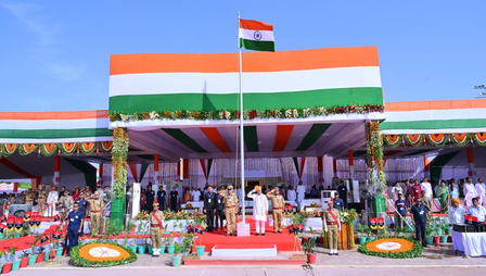 CM Bhajanlal hoists Tricolour in Bikaner, calls for collective effort towards Viksit Bharat CM Bhajanlal hoists Tricolour in Bikaner, calls for collective effort towards Viksit Bharat