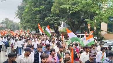 Ranchi protesters mark Independence Day with Tiranga Yatra amid exam row
