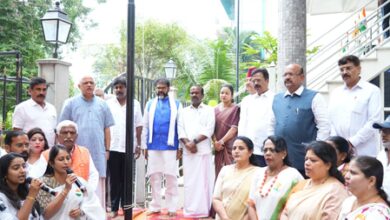 K’taka BJP celebrates I-Day; Narayanaswamy says India has emerged as global power under PM Modi K’taka BJP celebrates I-Day; Narayanaswamy says India has emerged as global power under PM Modi