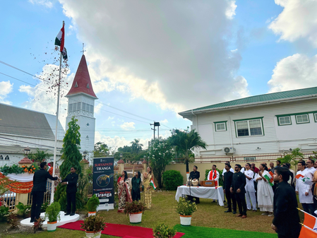 Vande Mataram resonates across world during Suryapath Tiranga’s global relay