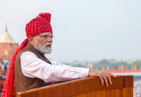 From Jodhpuri Bandhej to Bandhej again: PM Modi’s iconic Independence Day turbans tell a story of India’s diversity From Jodhpuri Bandhej to Bandhej again: PM Modi’s iconic Independence Day turbans tell a story of India’s diversity