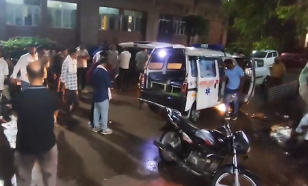 Two killed as bus runs over pilgrims in Rajasthan’s Jhalawar