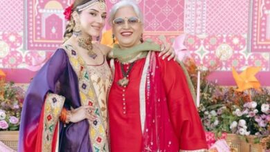 Mehreen Pirzada on wearing mother’s wedding lehenga: ‘I wanted to rewrite a small part of her story’