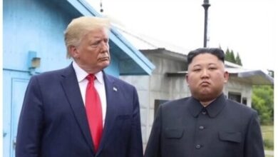 Trump posts photo with North Korean leader Kim, says ‘we get along great’