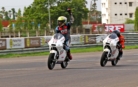 Indian National Racing Challenge 2W: Rakshith Dave, Kabilesh Rajini Krishnan score big