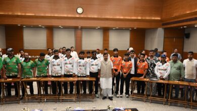 BJP chief Nitin Nabin praises spirit of visually impaired cricketers