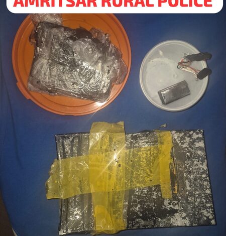 IED, electronic detonator recovered in Amritsar