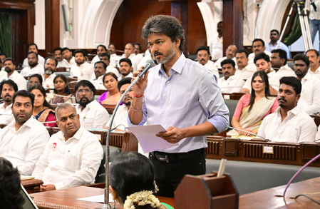 TN CM Vijay raises health insurance cover for citizens to ₹25 lakh; announces cars, allowances for MLAs TN CM Vijay raises health insurance cover for citizens to ₹25 lakh; announces cars, allowances for MLAs