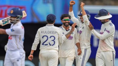 1st Test: Suthar, Jadeja star as India bowl out SL for 284, take 178-run lead despite Dinusha’s ton 1st Test: Suthar, Jadeja star as India bowl out SL for 284, take 178-run lead despite Dinusha’s ton