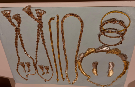 Kerala couple held at Ahmedabad airport with gold jewellery worth Rs 28.87 lakh Kerala couple held at Ahmedabad airport with gold jewellery worth Rs 28.87 lakh