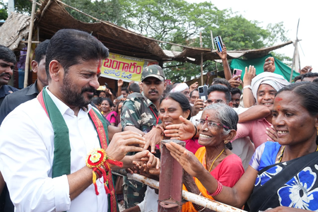 KTR drove out sister for property: CM Revanth Reddy