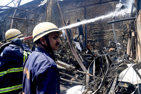 Fire breaks out at commercial building in Mumbai’s Kandivali West, 11 rescued safely Fire breaks out at commercial building in Mumbai’s Kandivali West, 11 rescued safely