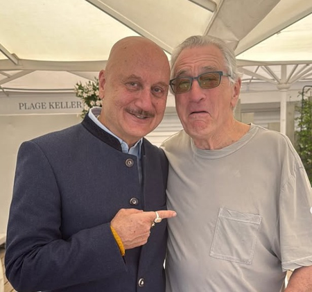Anupam Kher recalls writing about Robert De Niro in his final year of drama school
