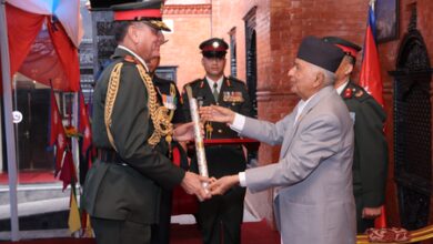 Indian Army Chief Dhiraj Seth conferred honorary rank of Nepali Army General Indian Army Chief Dhiraj Seth conferred honorary rank of Nepali Army General