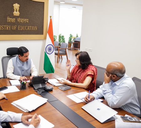 Education Minister holds NTA review meet, orders comprehensive audit of exam system Education Minister holds NTA review meet, orders comprehensive audit of exam system