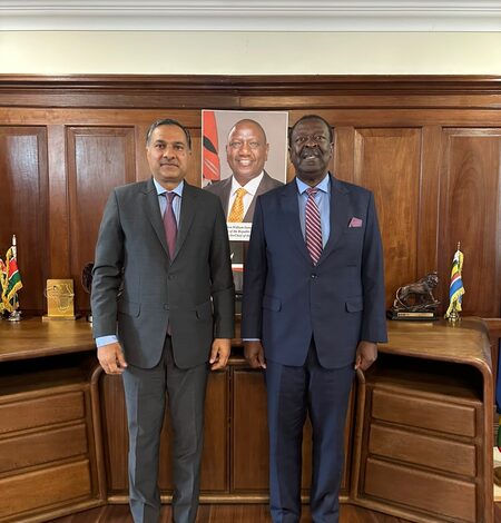 Indian High Commissioner appraises Kenyan Cabinet Secretary on bilateral developments