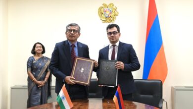 India, Armenia sign MoU on innovation and shared production in defence industry India, Armenia sign MoU on innovation and shared production in defence industry