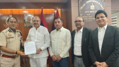 Delhi BJP files police complaint against fake photo of Nitin Nabin with tricolour Delhi BJP files police complaint against fake photo of Nitin Nabin with tricolour