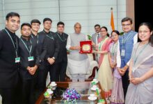 Rajnath Singh recommends people-friendly approach to Defence Estates trainee officers