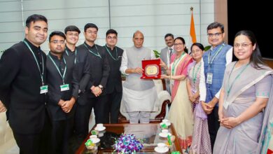 Rajnath Singh recommends people-friendly approach to Defence Estates trainee officers