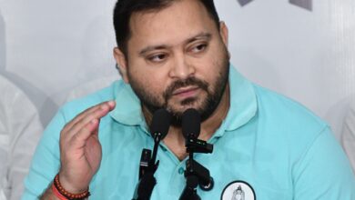 Tejashwi attacks JD-U leader Sanjay Jha, alleges leaders like him entrapped Nitish Kumar for Rajya Sabha