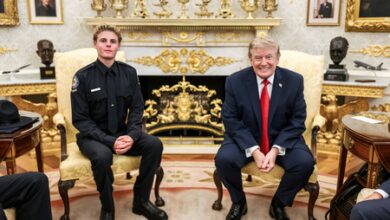 Trump honours teen who saved Nathaniel Rai