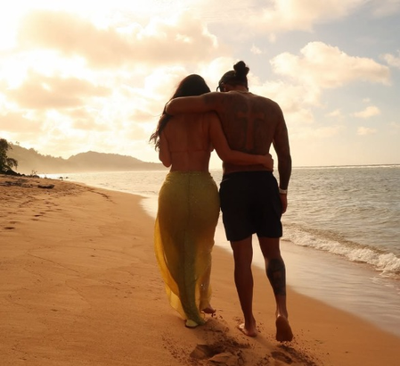 Kim Kardashian shares photos with Lewis Hamilton from ‘somewhere over the rainbow’ Kim Kardashian shares photos with Lewis Hamilton from ‘somewhere over the rainbow’