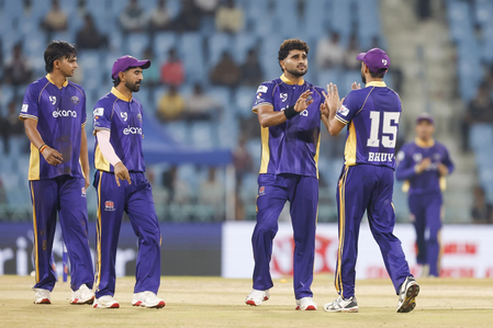 UPT20: Abhinandan’s 4-fer guides Lucknow Falcons to 3-wicket win over Noida Kings UPT20: Abhinandan’s 4-fer guides Lucknow Falcons to 3-wicket win over Noida Kings