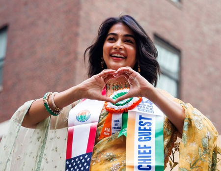 Pooja Hegde on being guest of honour at India Day Parade in NY: Immense pride