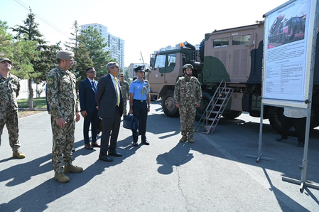 Defence Secretary visits IT lab established by India’s support in Armenian Military Academy