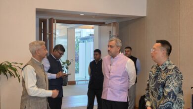 EAM Jaishankar arrives in Singapore ahead of 4th Ministerial Roundtable EAM Jaishankar arrives in Singapore ahead of 4th Ministerial Roundtable