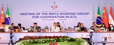 India presents DPI repository, pilot projects at BRICS ICT Track Meeting India presents DPI repository, pilot projects at BRICS ICT Track Meeting