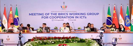 India presents DPI repository, pilot projects at BRICS ICT Track Meeting India presents DPI repository, pilot projects at BRICS ICT Track Meeting