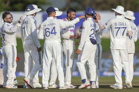 1st Test: Suthar, Prasidh star with ball as India sense victory in Galle