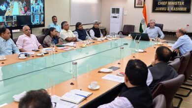 Omar Abdullah reviews preparations for inaugural International Film Festival Omar Abdullah reviews preparations for inaugural International Film Festival