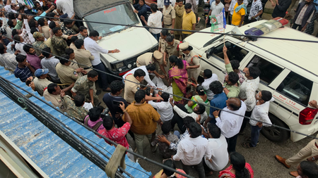 YSRCP accuses TDP-led Andhra govt of suppressing opposition after ex-MP arrested