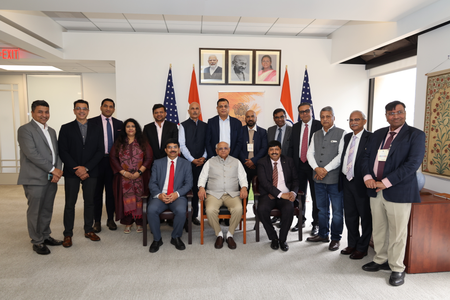 After San Francisco tech meets, Gujarat CM heads to Washington DC After San Francisco tech meets, Gujarat CM heads to Washington DC