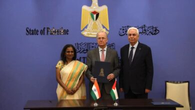 Palestine: Groundbreaking ceremony held for Indian Super Speciality Hospital in Jenin Palestine: Groundbreaking ceremony held for Indian Super Speciality Hospital in Jenin