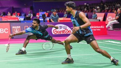 Badminton WCC: Arjun/Amsakarunan duo rue mistakes after losing to Korean pair Badminton WCC: Arjun/Amsakarunan duo rue mistakes after losing to Korean pair