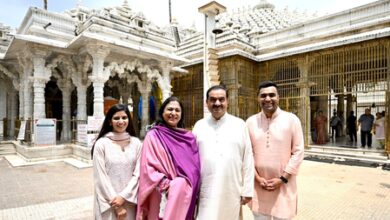 Gautam Adani visits Mahudi Jain Temple in Gujarat ahead of ‘Paryushan Mahaparva’
