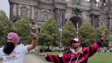 Diljit Dosanjh candidly calls Berlin’s Golden Victory Column as ‘Baby Doll Main Sone Di’, does ‘Bhangra’ on streets