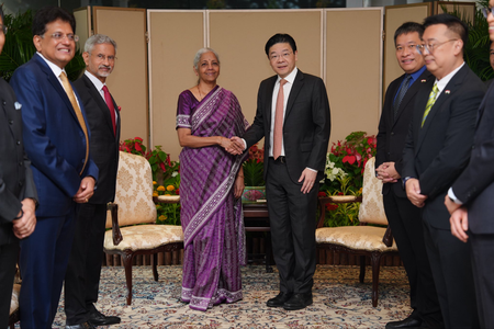 Top Indian ministers discuss progress towards Comprehensive Strategic Partnership in Singapore Top Indian ministers discuss progress towards Comprehensive Strategic Partnership in Singapore