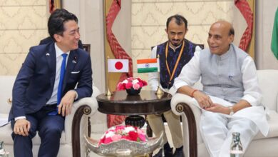 Close alignment on India’s MAHASAGAR, Japan’s FOIP more important than ever before: Rajnath Singh Close alignment on India’s MAHASAGAR, Japan’s FOIP more important than ever before: Rajnath Singh