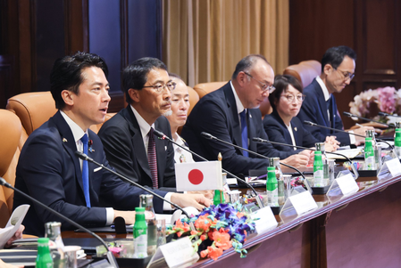 Japanese Defence Minister hails ties with India, says ‘we help each other in trouble’ Japanese Defence Minister hails ties with India, says ‘we help each other in trouble’