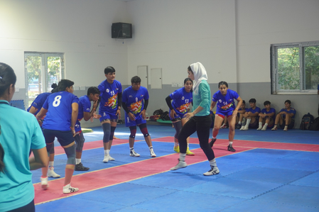 India, Iran women’s kabaddi team trains together at SAI Sonepet ahead of Asiad India, Iran women’s kabaddi team trains together at SAI Sonepet ahead of Asiad