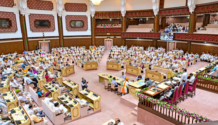 Rajasthan ministers criticise Cong for staying absent during Vande Mataram rendition in Assembly Rajasthan ministers criticise Cong for staying absent during Vande Mataram rendition in Assembly