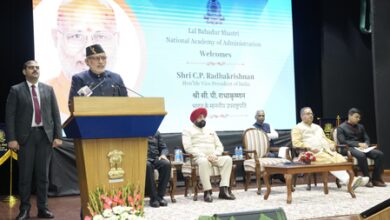 V-P Radhakrishnan asks young IAS officers to maintain integrity in public service V-P Radhakrishnan asks young IAS officers to maintain integrity in public service