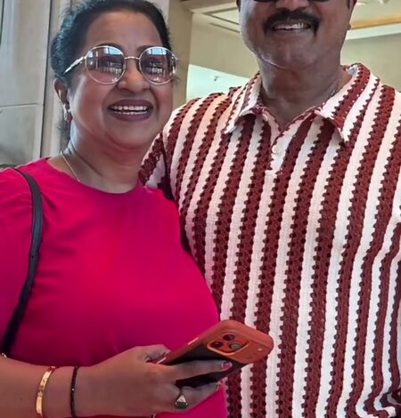 R. Sarathkumar wishes wife Radhika on her 64th birthday with heartfelt note R. Sarathkumar wishes wife Radhika on her 64th birthday with heartfelt note